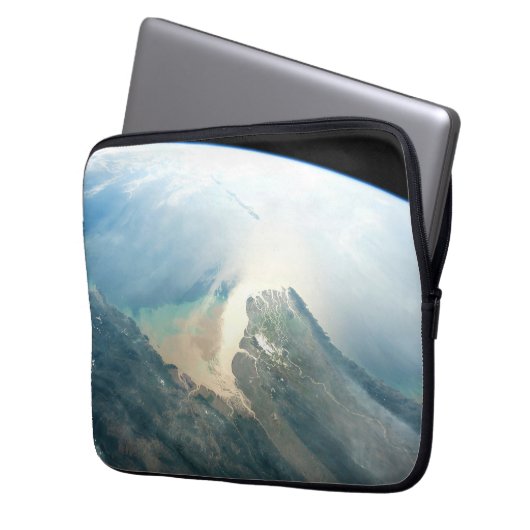 Das Irrawaddy River Delta in Birma (Myanmar). Laptopschutzhülle (Vorderseite Links)