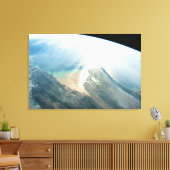 Das Irrawaddy River Delta in Birma (Myanmar). Leinwanddruck (Insitu (Wohnzimmer))