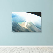 Das Irrawaddy River Delta in Birma (Myanmar). Leinwanddruck (Insitu (Holzboden))