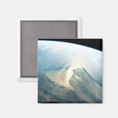 Das Irrawaddy River Delta in Birma (Myanmar). Magnet (Vorderseite/Rückseite)