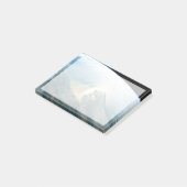 Das Irrawaddy River Delta in Birma (Myanmar). Post-it Klebezettel (angewinkelt)