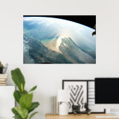 Das Irrawaddy River Delta in Birma (Myanmar). Poster (Heimbüro)