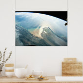 Das Irrawaddy River Delta in Birma (Myanmar). Poster (Küche)