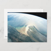 Das Irrawaddy River Delta in Birma (Myanmar). Postkarte (Vorne/Hinten)