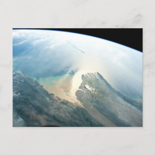 Das Irrawaddy River Delta in Birma (Myanmar). Postkarte (Vorderseite)