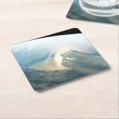 Das Irrawaddy River Delta in Birma (Myanmar). Rechteckiger Pappuntersetzer (angewinkelt)