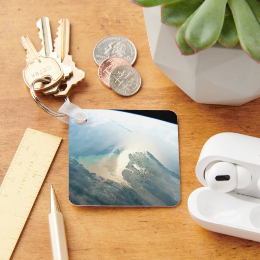 Das Irrawaddy River Delta in Birma (Myanmar). Schlüsselanhänger (Schreibtisch)