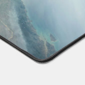 Das Irrawaddy River Delta in Birma (Myanmar). Schreibtischunterlage (Ecke)