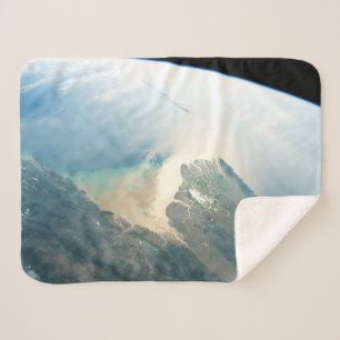 Das Irrawaddy River Delta in Birma (Myanmar). Sherpadecke