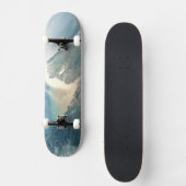 Das Irrawaddy River Delta in Birma (Myanmar). Skateboard (Vorderseite)