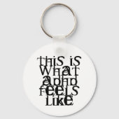 Das ist ADHD Schlüsselanhänger (Vorderseite)