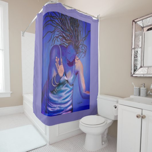 Das ist Alight - Duschvorhang (Beispiel)