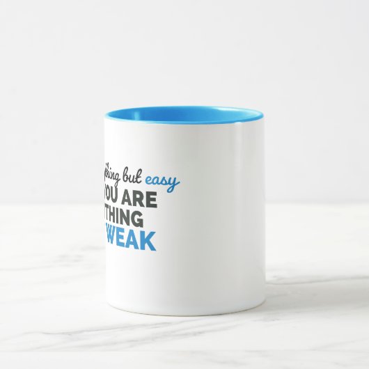 Das ist alles andere als einfach, aber Sie sind al Tasse (Zentrum)