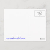 Das ist alles Griechisch für mich Postkarte (Rückseite)