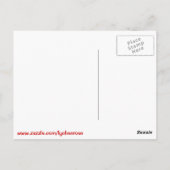 Das ist alles Japanisch für mich Postkarte (Rückseite)