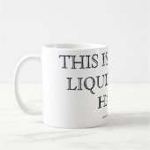 DAS IST ALLES LIQUIDITÄT KAFFEETASSE (Links)