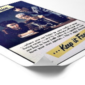 Das ist Amerika, das es kostenlos Behalte! Poster (Ecke)