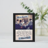 Das ist Amerika, das es kostenlos Behalte! Postkarte (Stehend Vorderseite)