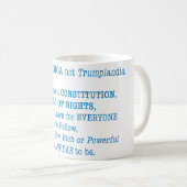 Das ist Amerika Kaffeetasse (VorderseiteRechts)