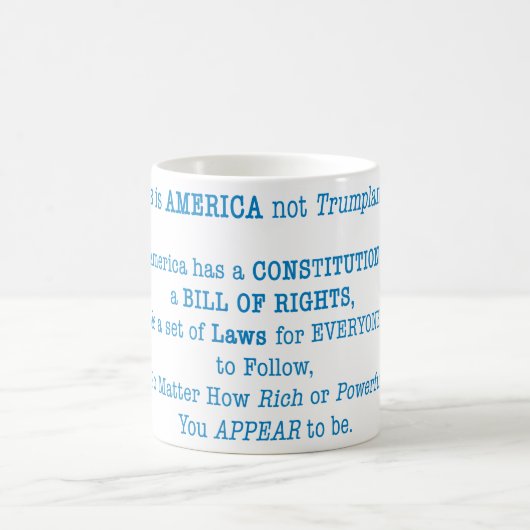 Das ist Amerika Kaffeetasse (Mittel)
