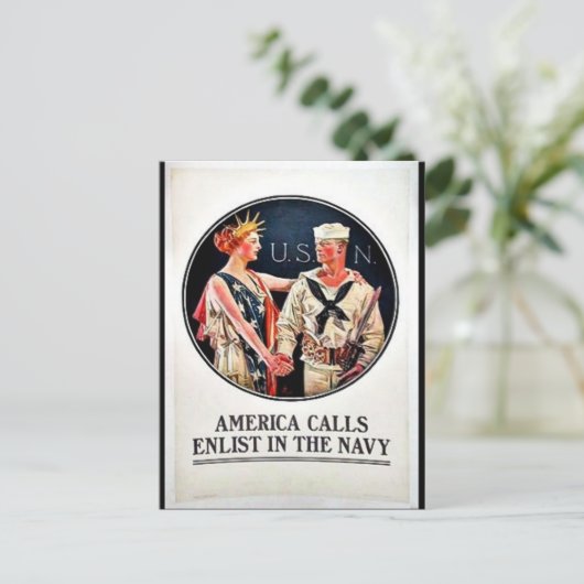 Das ist Amerika Postkarte (Stehend Vorderseite)