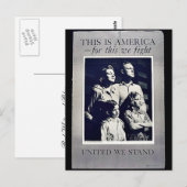 Das ist Amerika Postkarte (Vorne/Hinten)