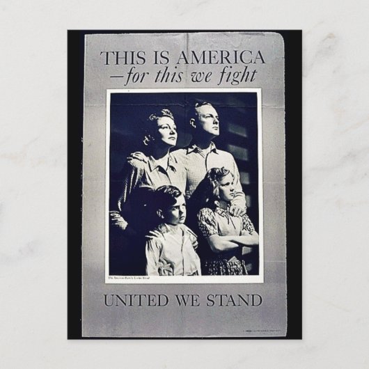 Das ist Amerika Postkarte (Vorderseite)