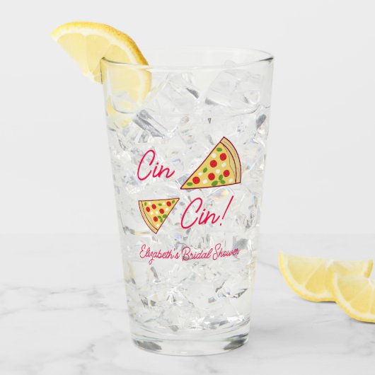 Das ist Amore Brautparty Glas (Vorderseite Ice)