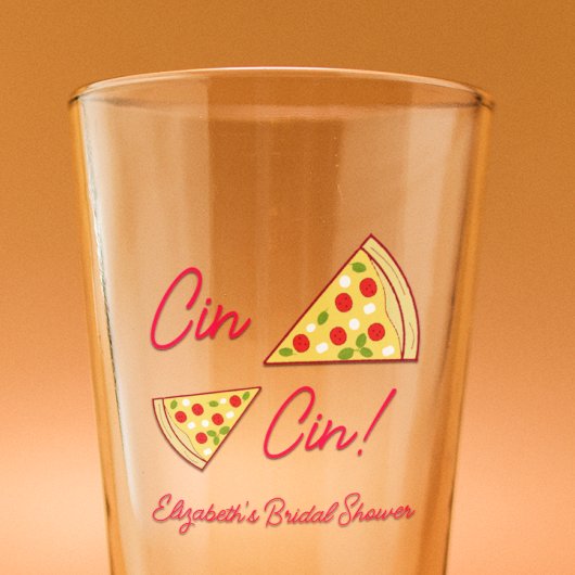 Das ist Amore Brautparty Glas