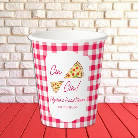 Das ist Amore Brautparty Pappbecher