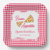 Das ist Amore Brautparty Pappteller (Vorderseite)