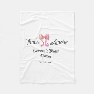 das ist amore Brautparty Pink Retro Bogen Boho Nam Fleecedecke