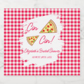 Das ist Amore Brautparty Schaumweinetikett (Einzelnes Label)