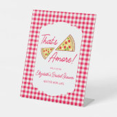 Das ist Amore Brautparty Sockelschild (Vorderseite)