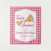 Das ist Amore Brautparty Wandteppich (Vorderseite)