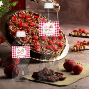 Das ist Amore Brautparty Wasserflaschenetikett