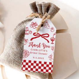 Das ist Amore Handgezeichnete italienische Bridal Geschenkanhänger