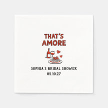 Das ist Amore Italienische Bridal Shower Whimsical