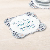 Das ist Amore Italienische Fliesen und Herzen Untersetzer (angewinkelt)