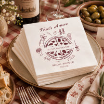 Das ist amore italienische Pizza und Wein-Junggese