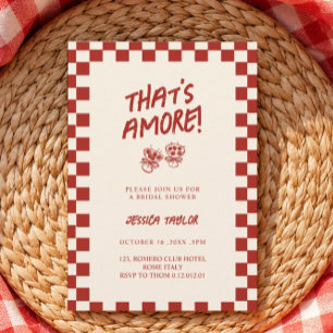 Das ist Amore Italienische Vintage-Brautparty