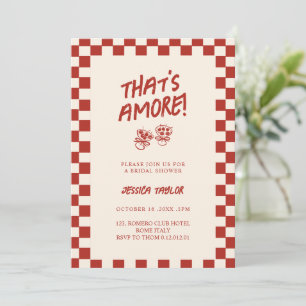 Das ist Amore Italienische Vintage-Brautparty