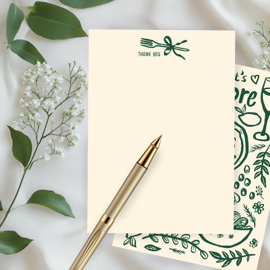 Das ist Amore Italienisches Essen INDIVIDUELLE Bra Dankeskarte