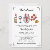 Das ist Amore Italienisches Meeresfrüchte & Wein B Einladung (Vorderseite)