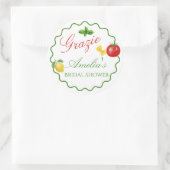 Das ist Amore italienisches Thema Danke Aufkleber (Tasche)