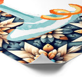 Das ist Amore Juicy Orange Spritz Bridal Willkomme Poster (Ecke)