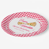 Das ist Amore Junggesellinnenabschied Pappteller (Schrägansicht)