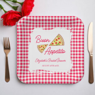 Das ist Amore Junggesellinnenabschied Pappteller