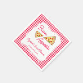 Das ist Amore Junggesellinnenabschied Serviette (Ecke)