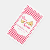 Das ist Amore Junggesellinnenabschied Serviette (Ecke)